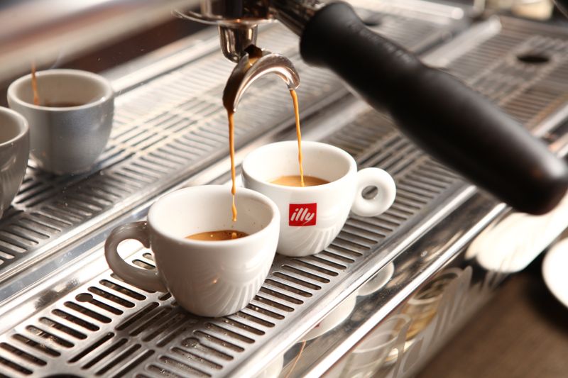 Hot coffee and espresso drinks